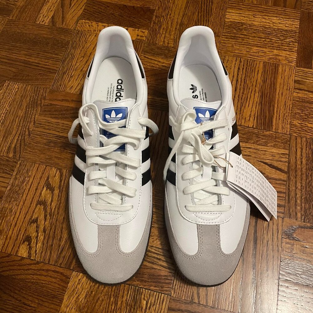Adidas Men Samba OG White (NWTS)